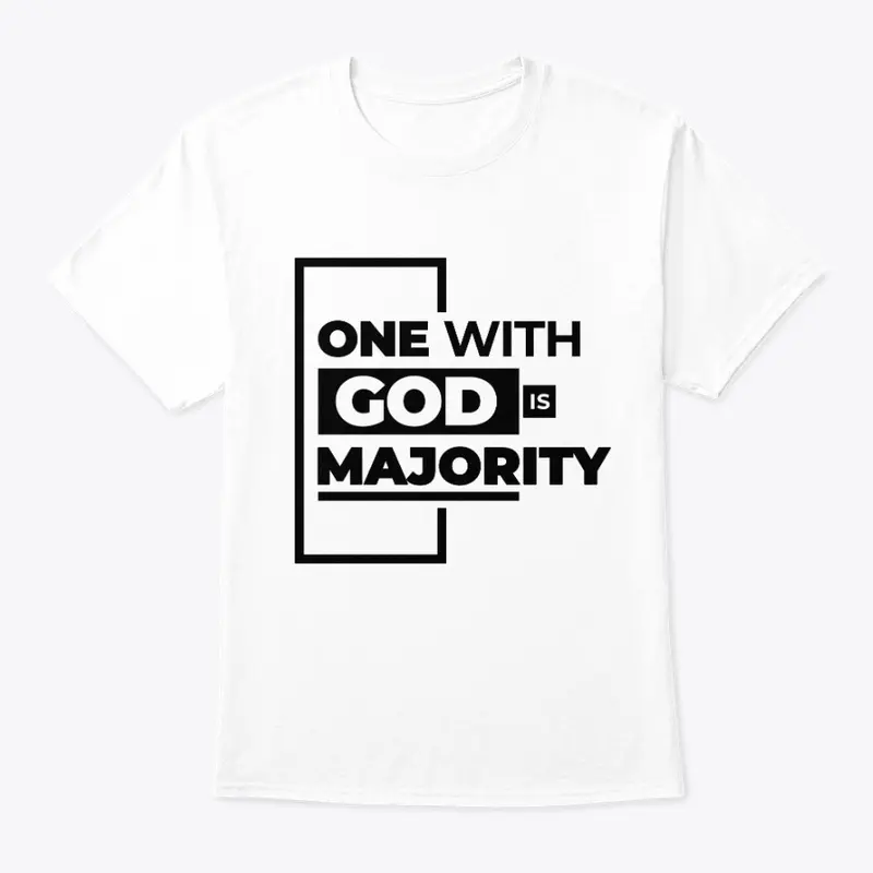 ONE WITH GOD IS MAJORITY