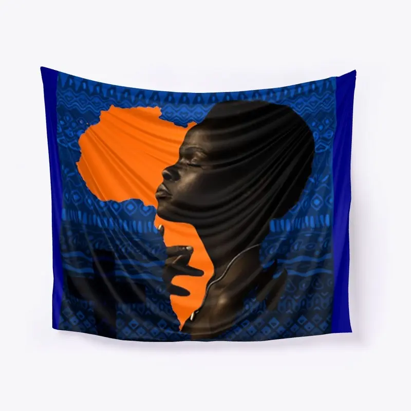 Mother Africa Wall Tapestry