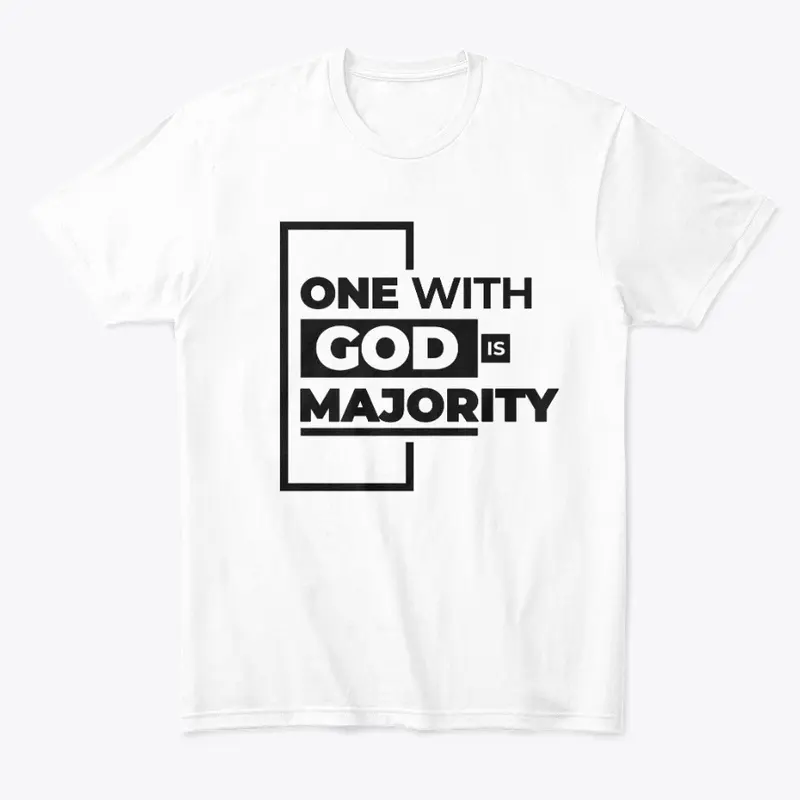 ONE WITH GOD IS MAJORITY